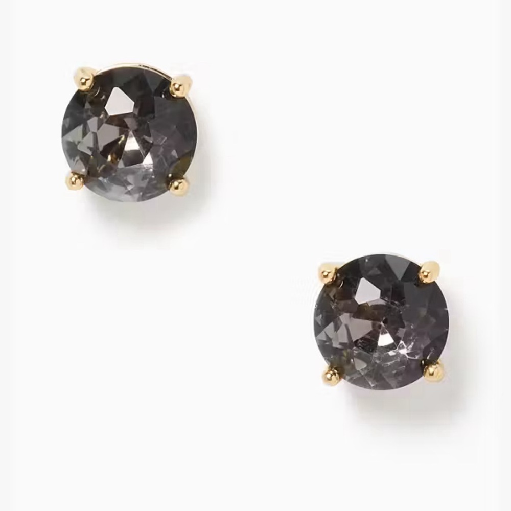 Kate Spade NWT Black Gum Drop Earrings